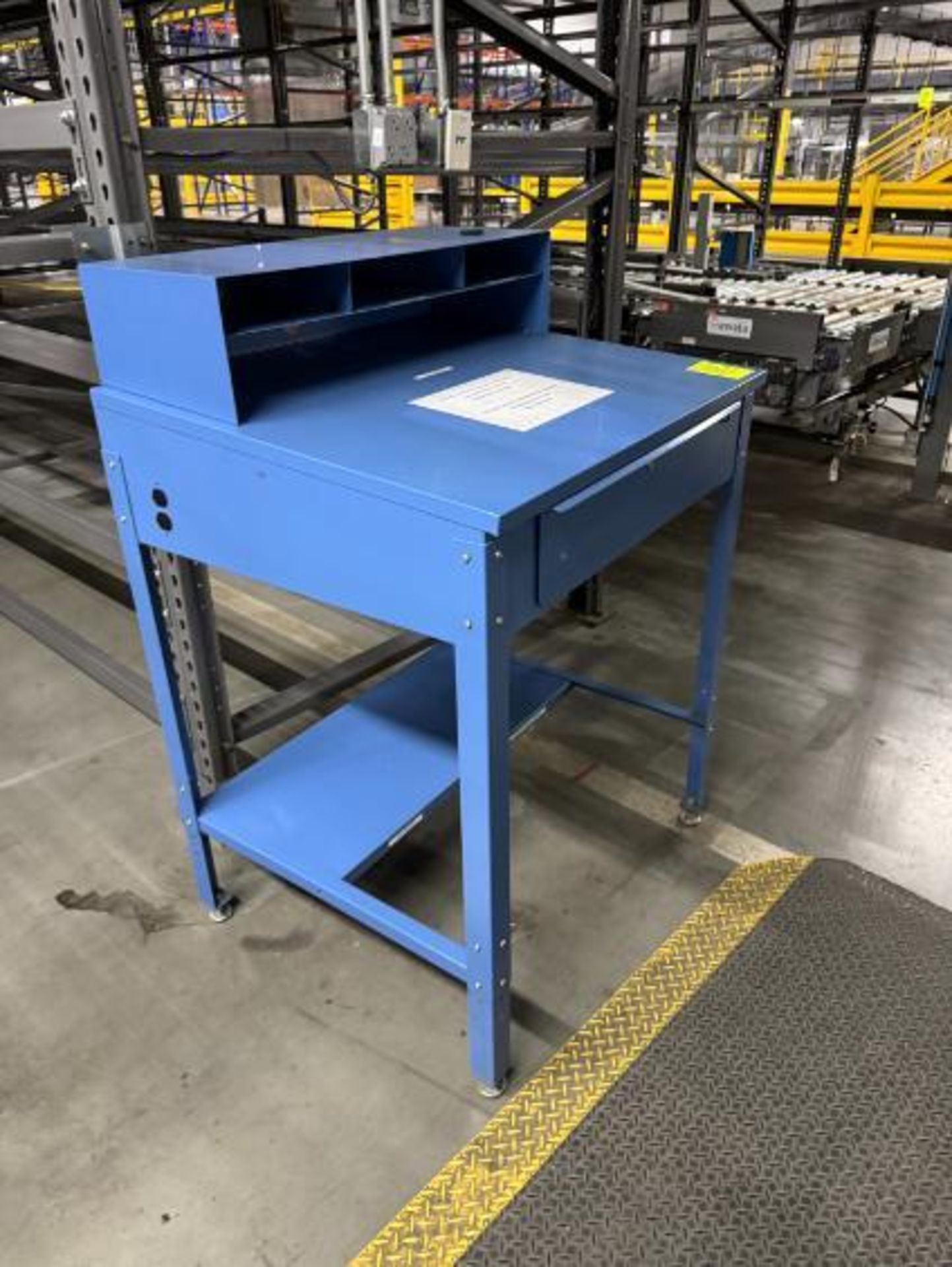 receiving desk w/ drawer - Image 2 of 2
