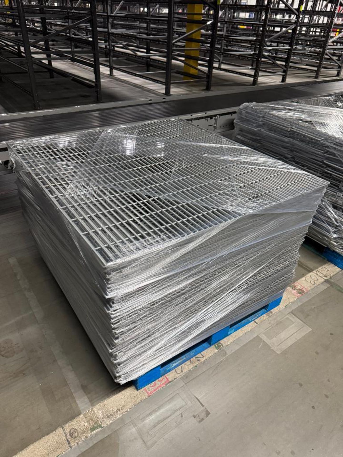 pallets of pallet racking decking