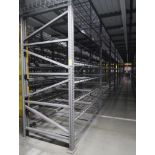 12) sections of pallet racking