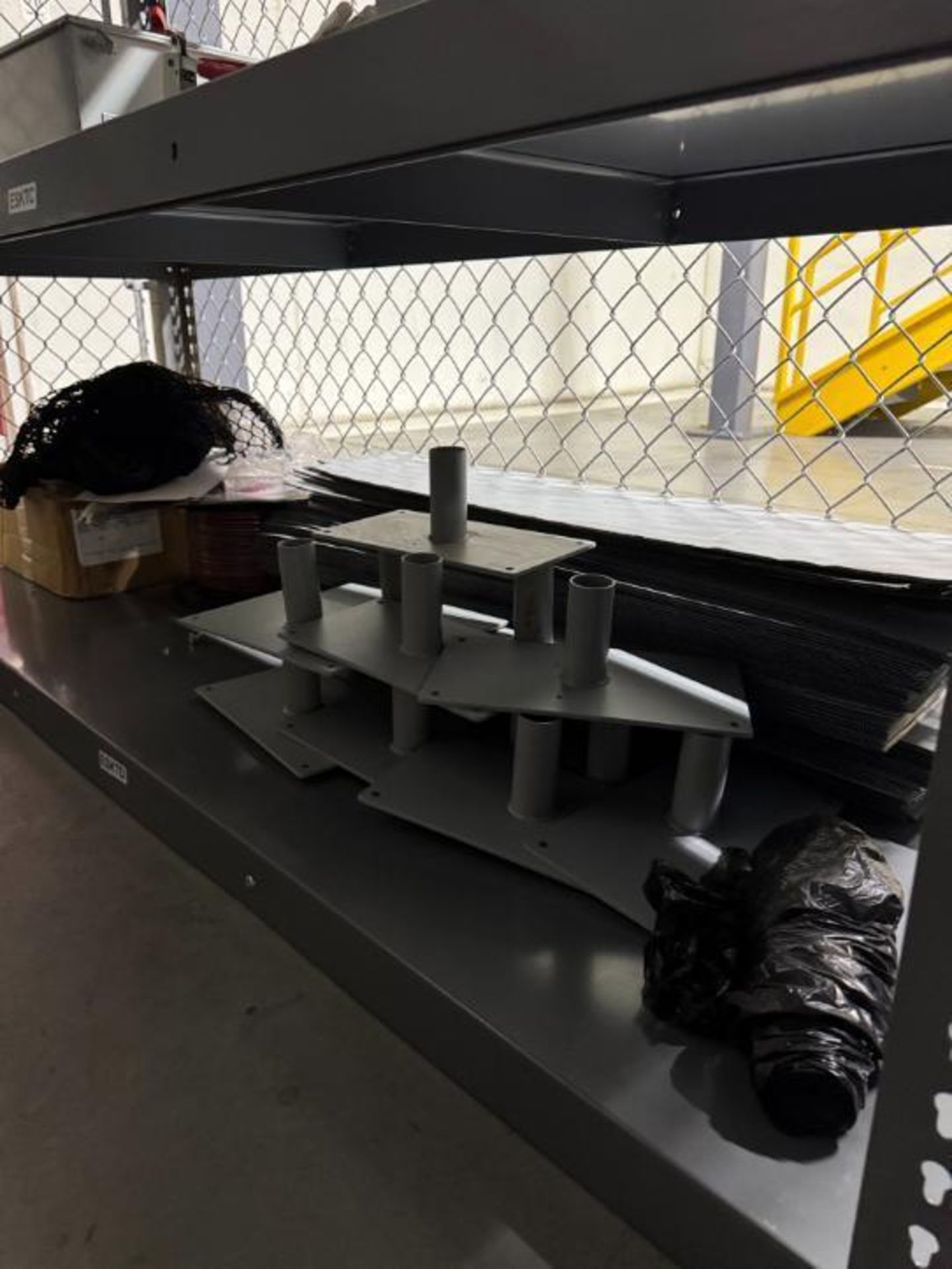 warehouse shelving unit w/ contents - Image 2 of 6