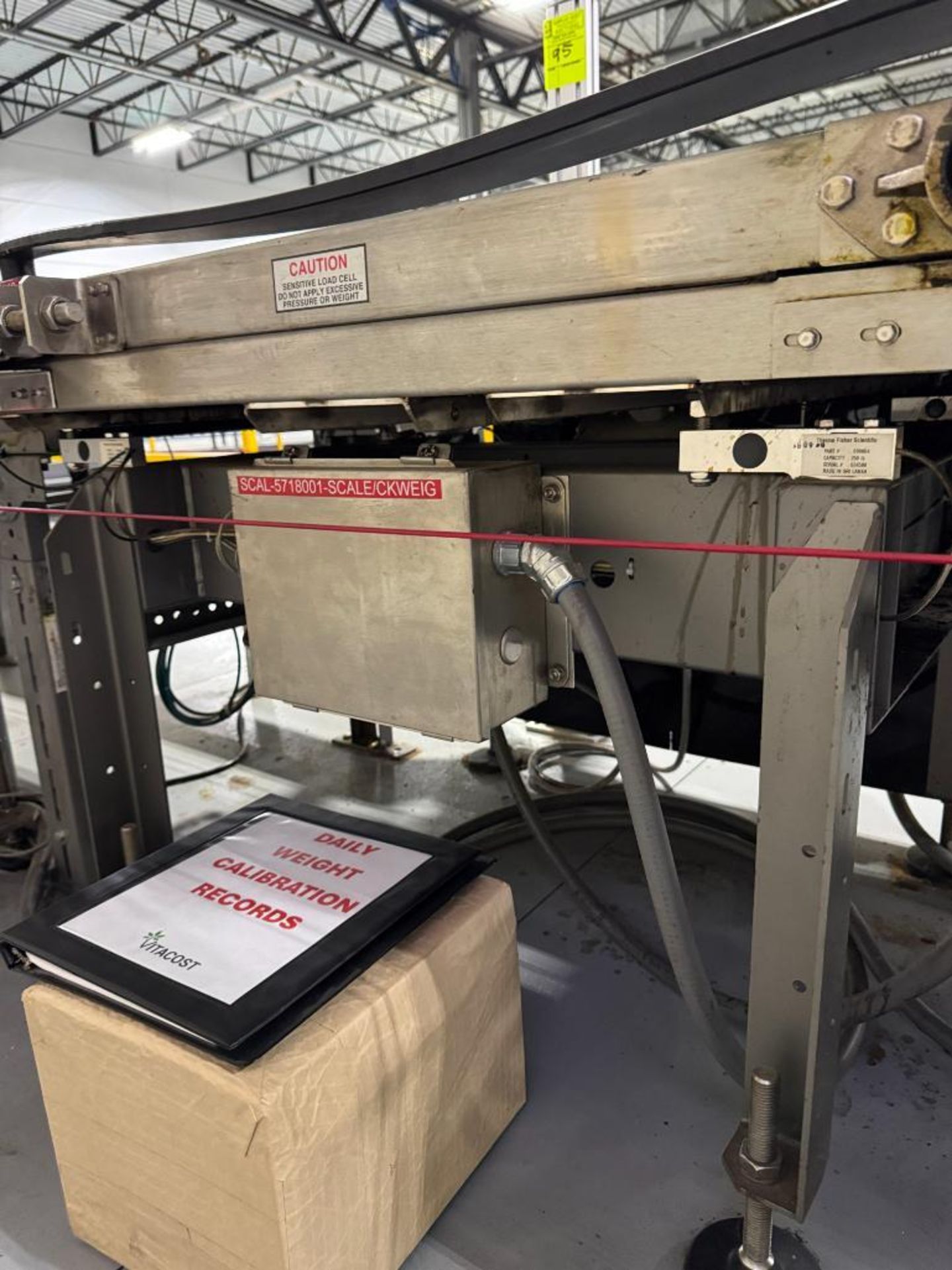 Thermo Fisher belt scale checkweigh - Image 4 of 5