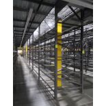 12) sections of pallet racking