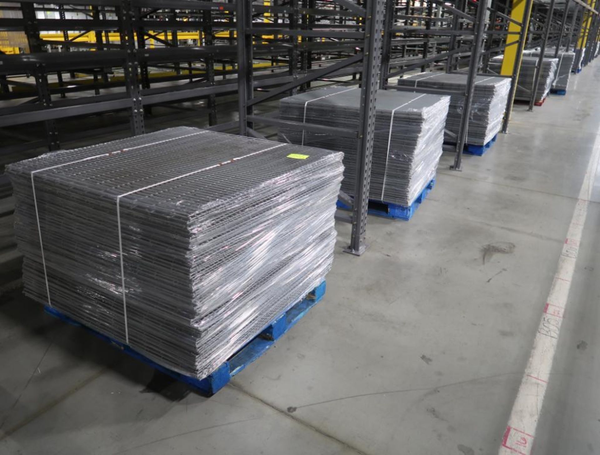 pallets of pallet racking decking