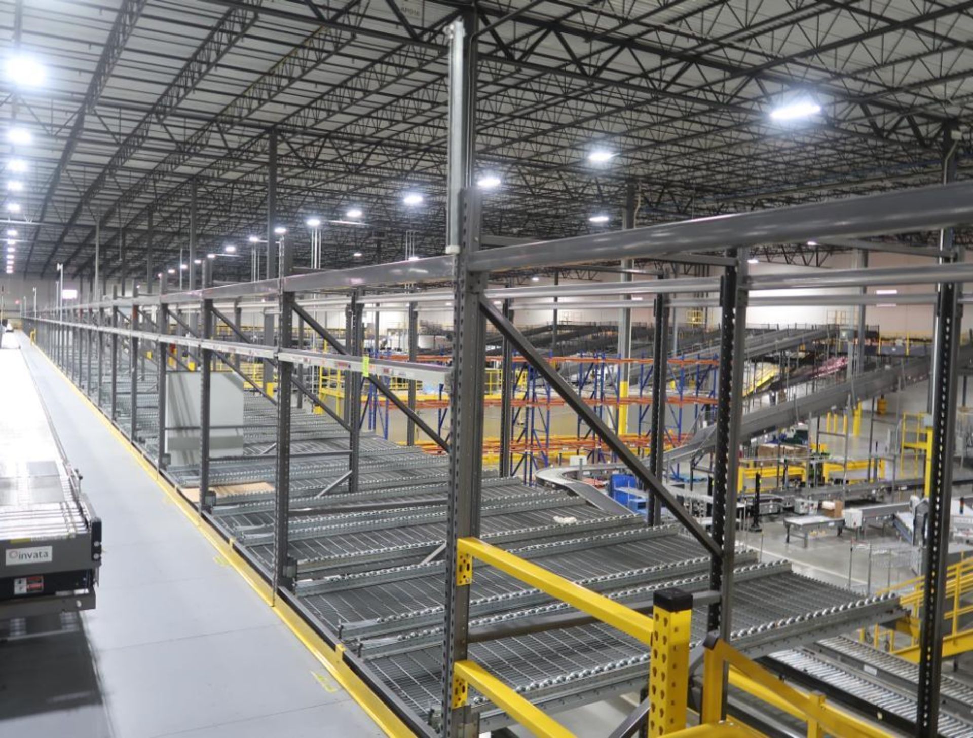 23) sections of pallet racking w/ gravity flow rollers - Image 8 of 8
