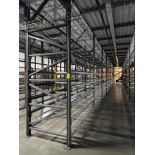 10) sections of pallet racking
