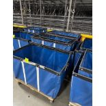soft bins, on casters,