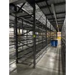 10) sections of pallet racking
