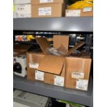 contents of shelf- Sealed Air Fill-Air rocket, electric switches, etc