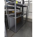 warehouse shelving unit, no contents