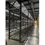 10) sections of pallet racking