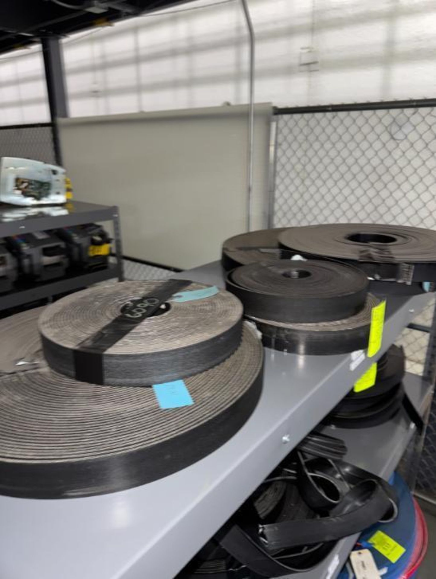 contents of shelf- 2" conveyor belts - Image 2 of 2