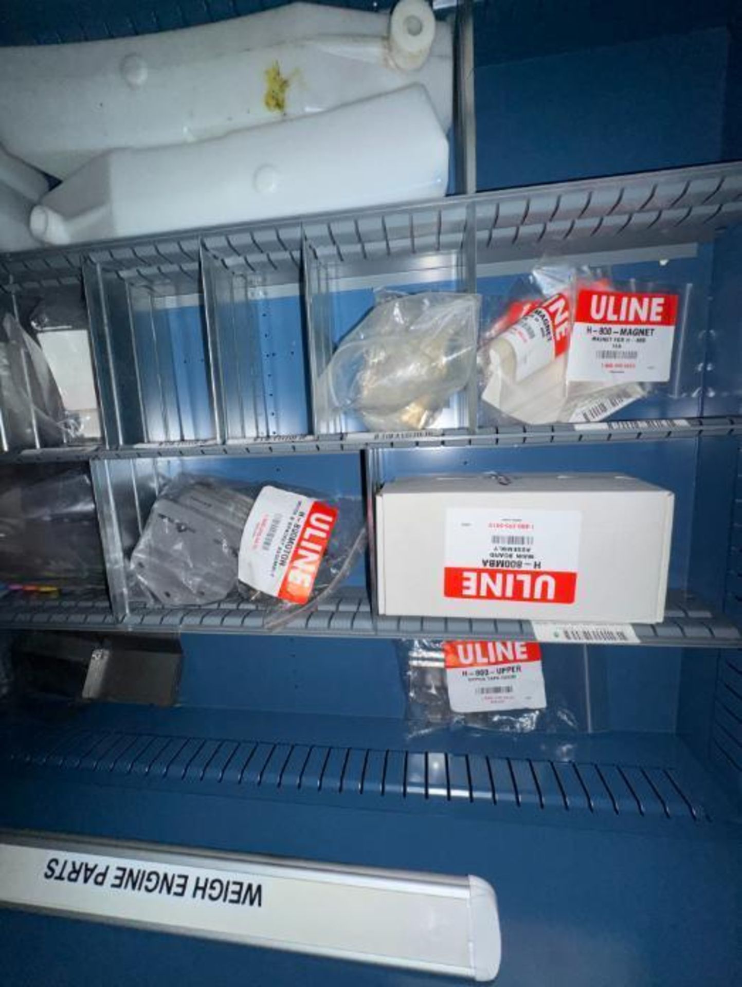 contents of drawer- tape dispenser parts, etc - Image 2 of 2