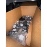 contents of 2) shelves- Better Pack box tape dispensers,