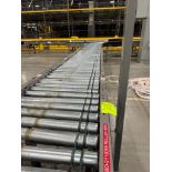 Invata partially powered roller conveyor w/ merger