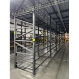 10) sections of pallet racking