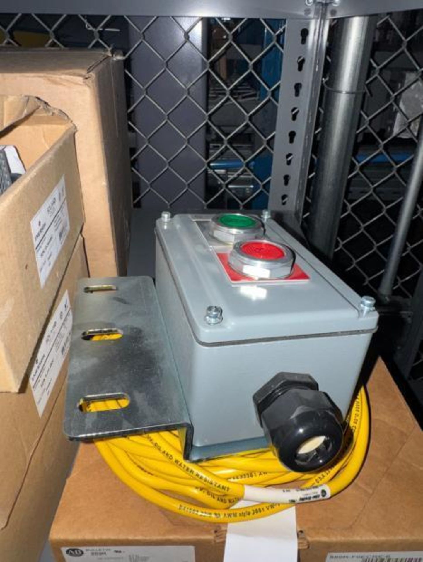 contents of shelf- power supplies, conveyor parts, etc - Image 6 of 6