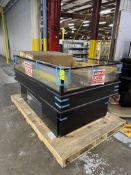 NEW STRUCTURAL CONCEPTS SELF CONTAINED ISLAND CASE (BROKEN BACK GLASS)