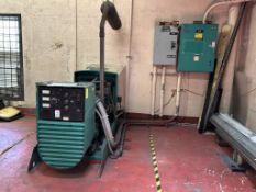 ONAN 45KW NATURAL GAS BACKUP GENERATOR W/ TRANSER SWITCH