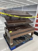 4FT SLANT SHELF WOODEN BAKERY MERCHANDISERS