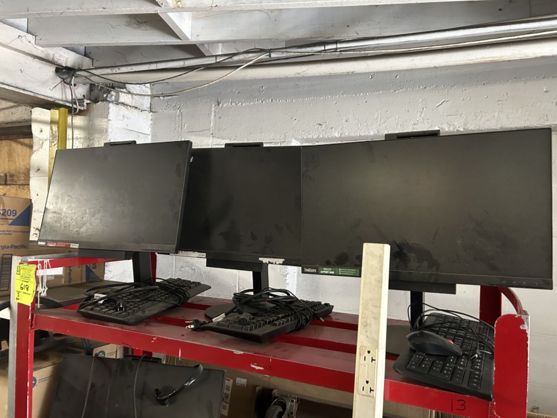 ALL ELECTRONICS ON ALUMINUM CART - Image 2 of 5