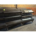 4FT SLANT SHELF WOODEN BAKERY MERCHANDISERS