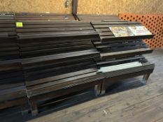 4FT SLANT SHELF WOODEN BAKERY MERCHANDISERS