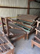 4FT SLANT SHELF WOODEN BAKERY MERCHANDISERS
