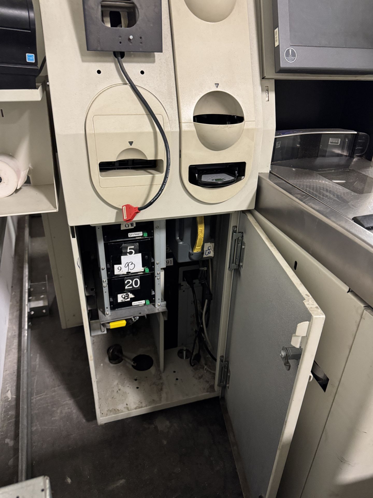 Self-checkout POS station w/ monitors, scales, receipt printer - Image 6 of 6