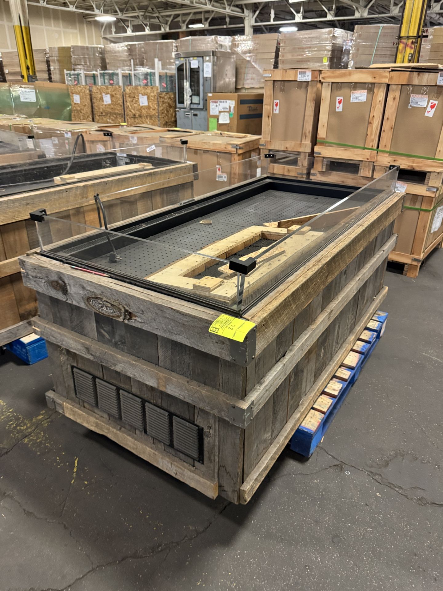 JSI open air island cooler merchandiser
