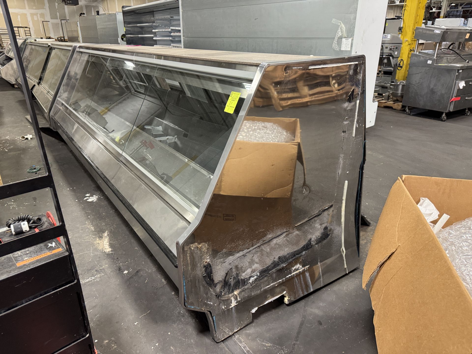 Hillphoenix 12' refrigerated deli display case