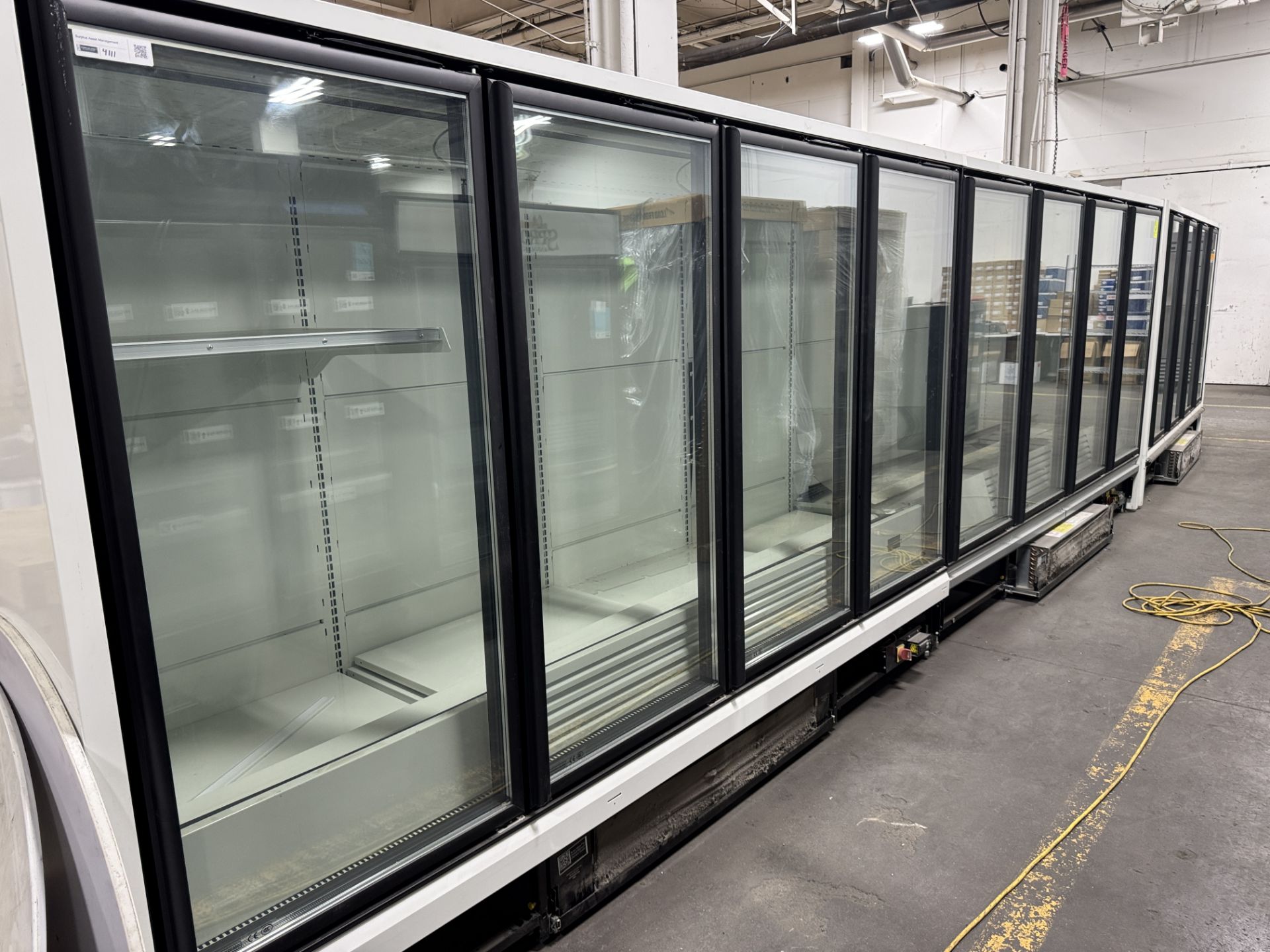 2022 Purecold self contained glass 8-door run freezer - Image 2 of 6