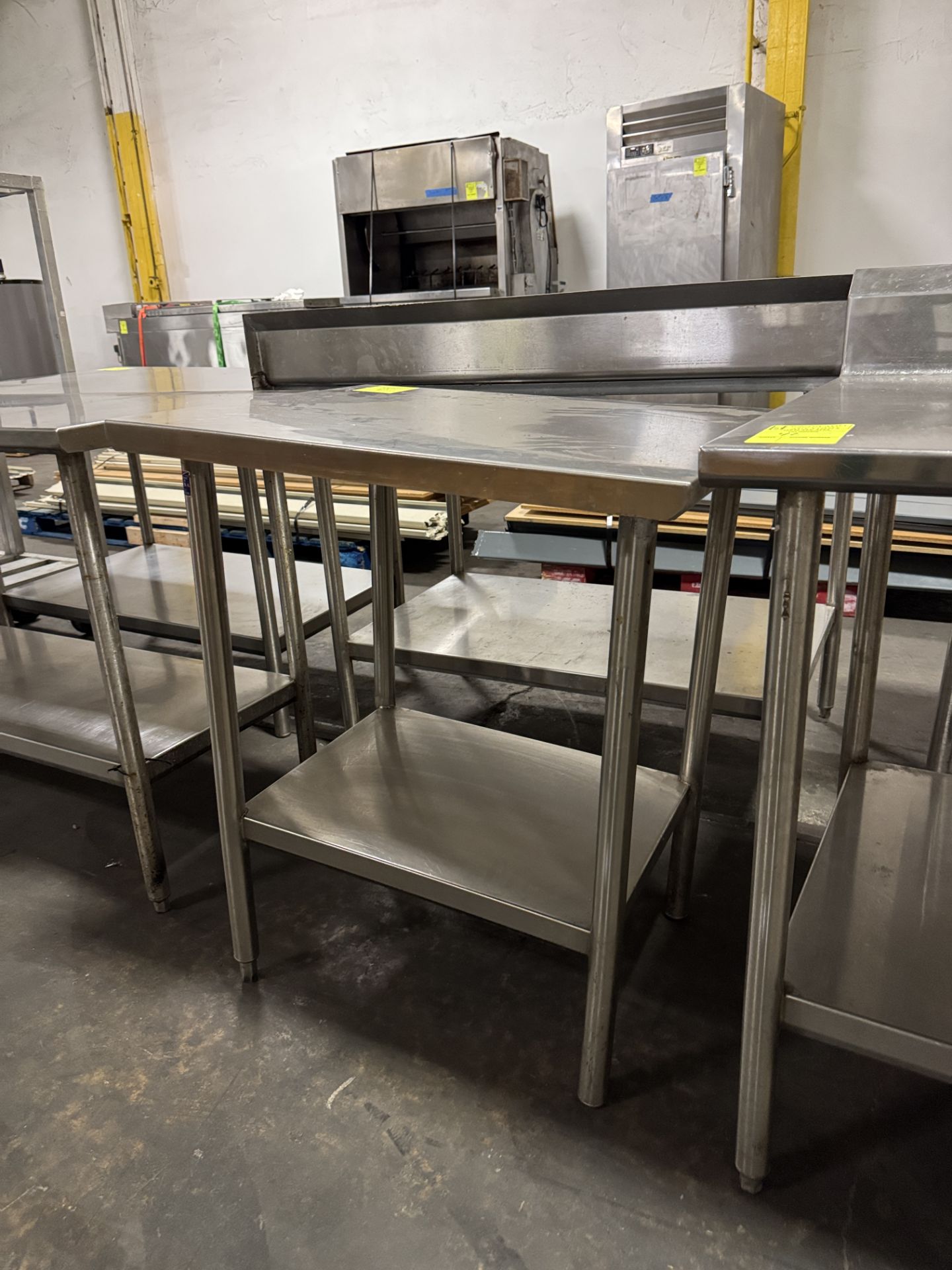 Stainless Steel table w/ undershelf - Image 2 of 2