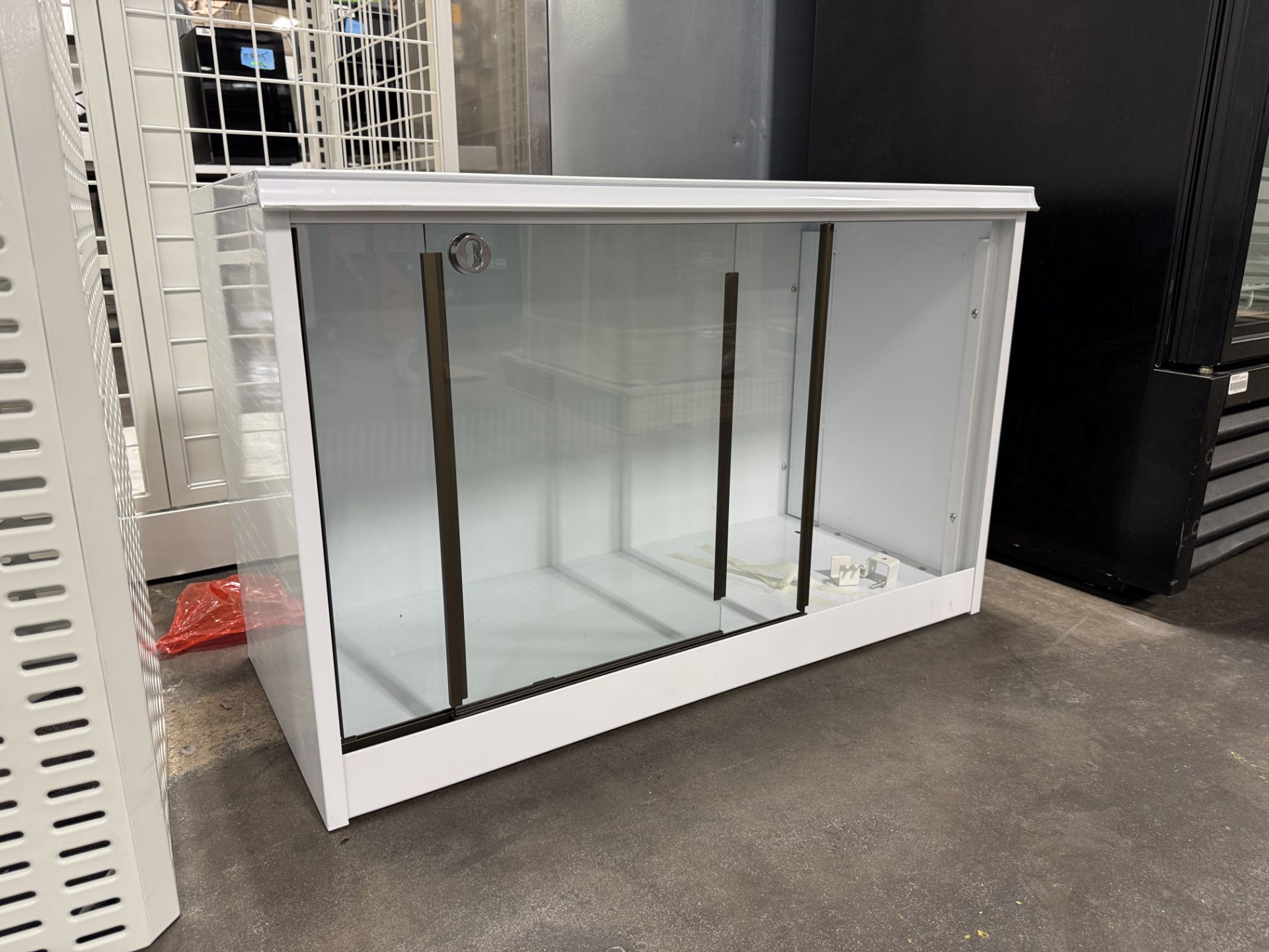 *NEW IN BOX* Display cabinet w/ locking doors
