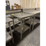 Stainless Steel table w/ undershelf