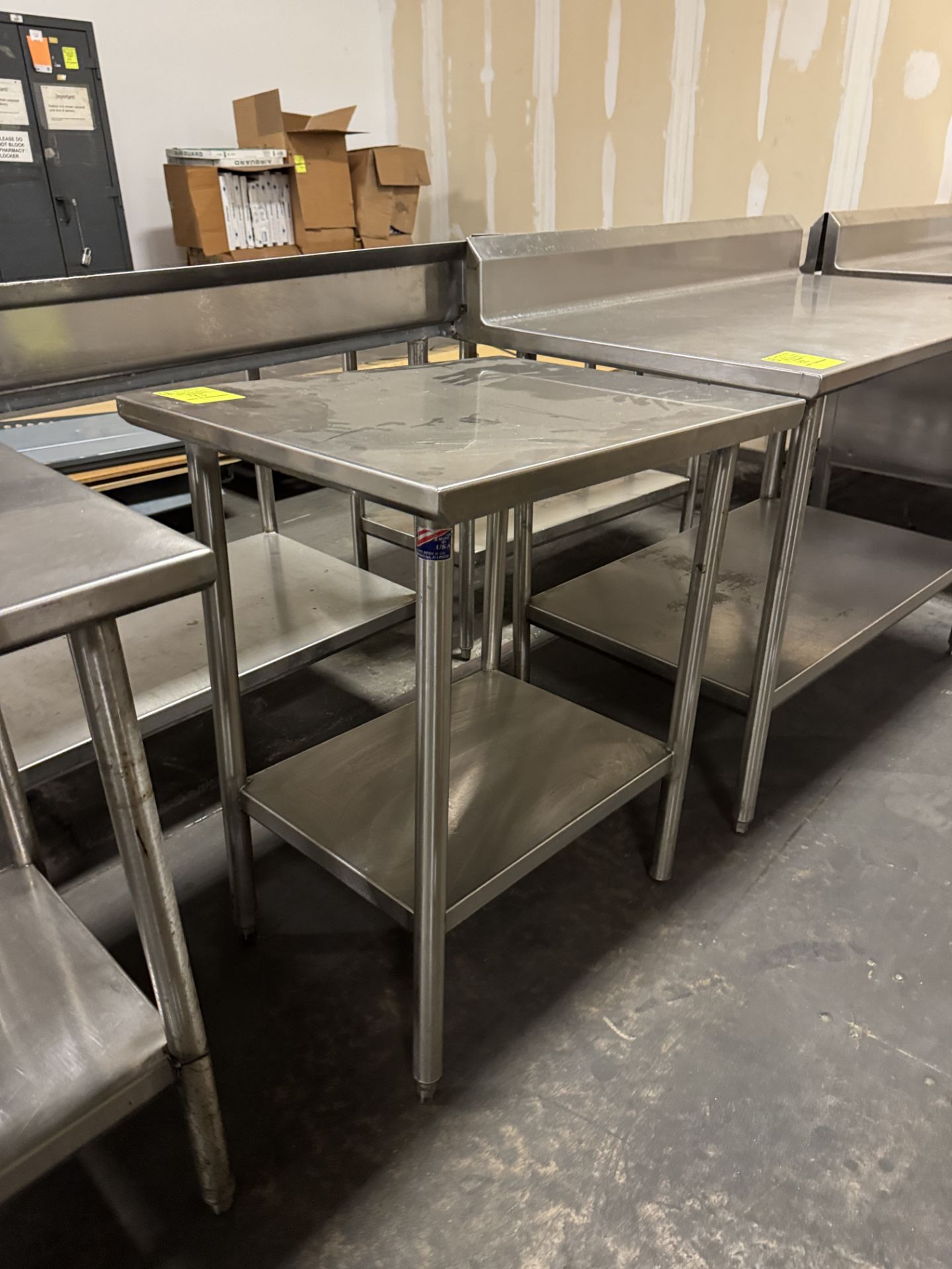 Stainless Steel table w/ undershelf