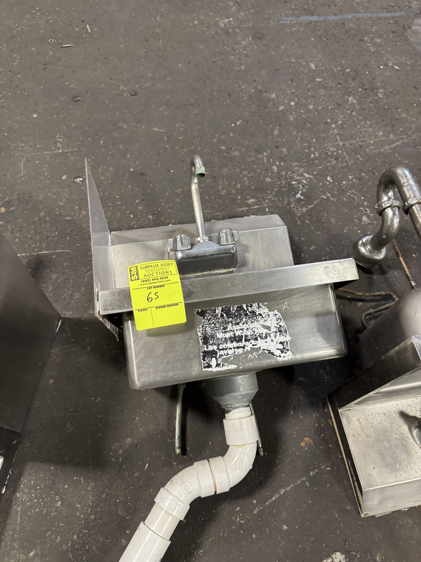 Stainless Steel wallmount hand sink