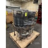 Vulcan single burner gas stove w/ large stock pot
