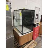 Glass display case