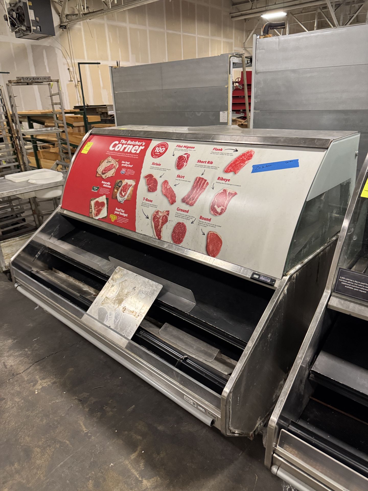 Hillphoenix 6' meat display case w/ grab & go - Image 2 of 4