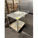 Aluminum cart w/ drop-in tubs