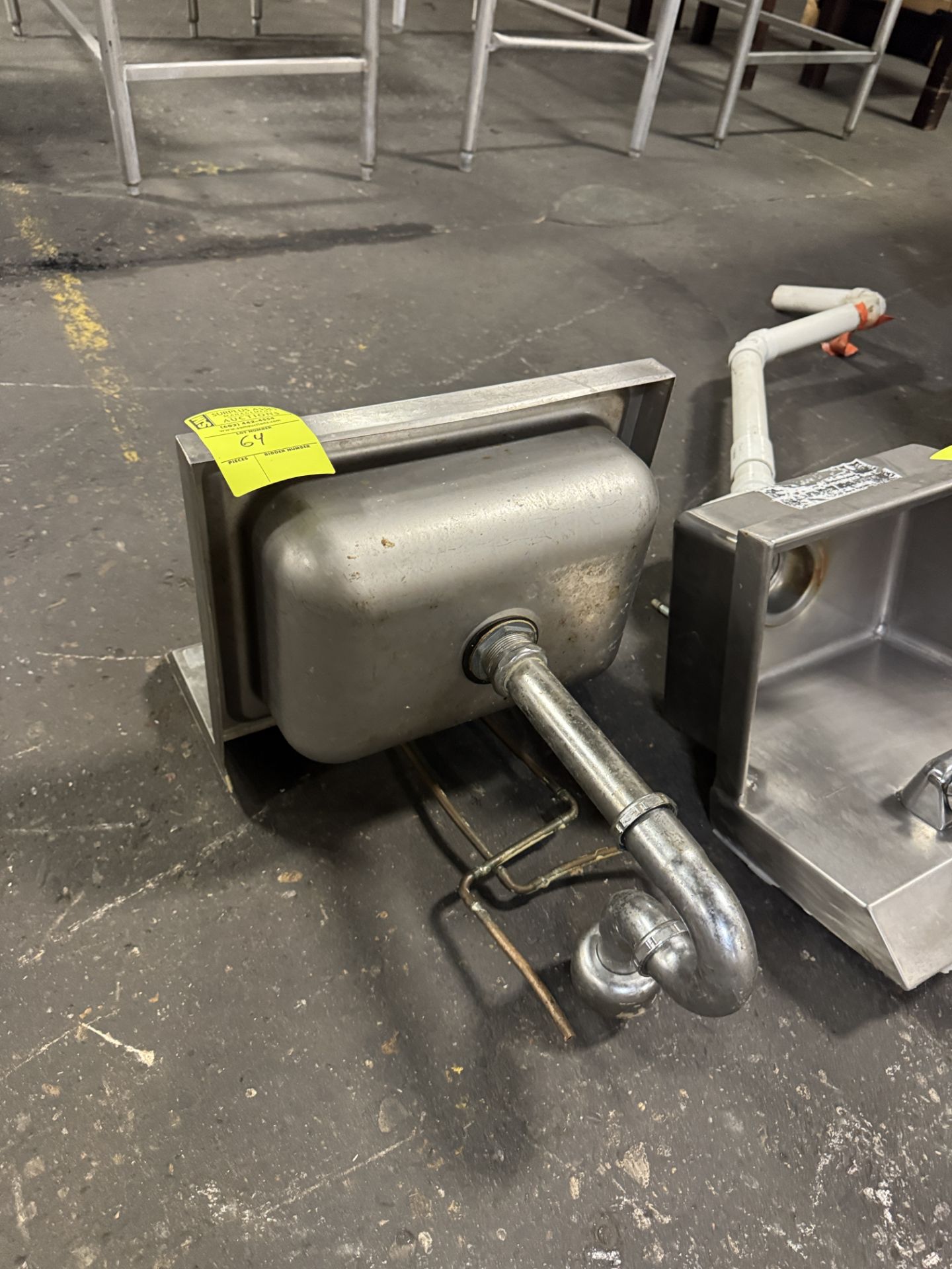 Stainless Steel wallmount hand sink