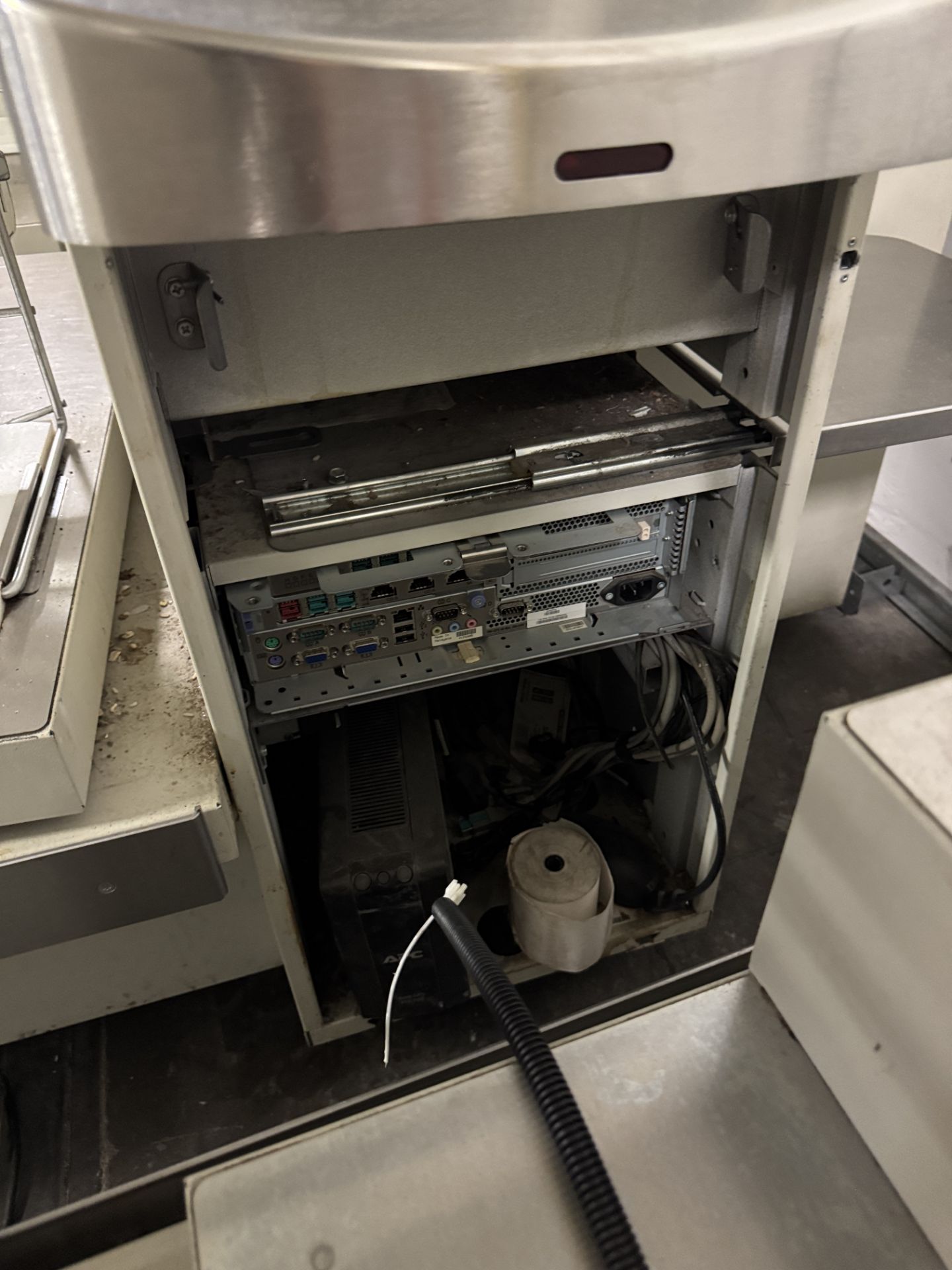 Self-checkout POS station w/ monitors, scales, receipt printer - Image 5 of 6