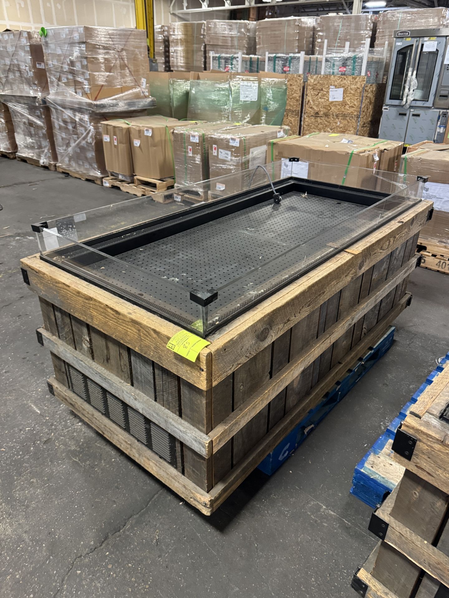 JSI open air island cooler merchandiser