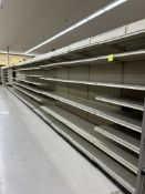 63FT OF MADIX WALL SHELVING