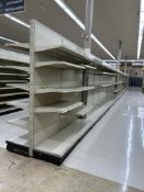 63FT OF MADIX GONDOLA SHELVING