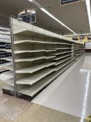 63FT OF MADIX GONDOLA SHELVING