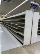 63FT OF MADIX GONDOLA SHELVING