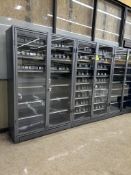 4FT LOCKABLE METAL MERCHANDISING CABINETS
