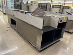 UNMARKED DUAL-BELT CHECKSTAND
