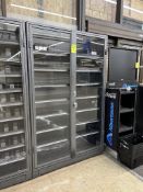 4FT LOCKABLE METAL MERCHANDISING CABINET